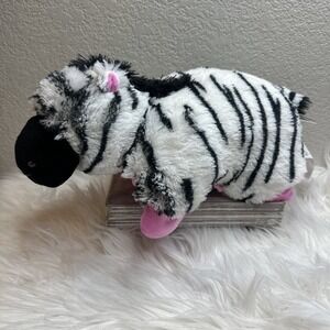 $18 🌙 Pee Wee Small ZIPPITY ZEBRA Pillow 11" CLEAN FAST SHIPPER